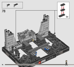 LEGO 75352 instructions page 76 – build guide