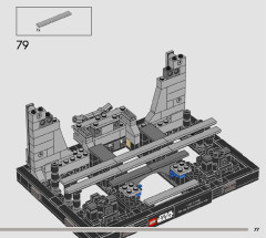 LEGO 75352 instructions page 77 – build guide