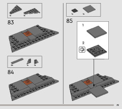 LEGO 75352 instructions page 79 – build guide