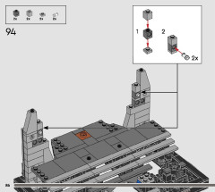 LEGO 75352 instructions page 86 – build guide