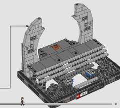 LEGO 75352 instructions page 91 – build guide