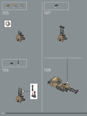 LEGO 75353 instructions page 74 – build guide