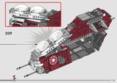 LEGO 75354 instructions page 123 – build guide