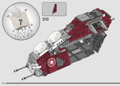 LEGO 75354 instructions page 124 – build guide