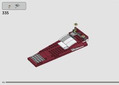 LEGO 75354 instructions page 204 – build guide