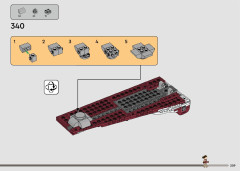 LEGO 75354 instructions page 209 – build guide