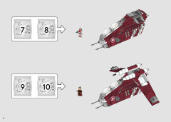 LEGO 75354 instructions page 6 – build guide