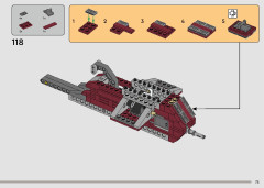 LEGO 75354 instructions page 75 – build guide