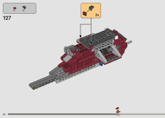 LEGO 75354 instructions page 84 – build guide