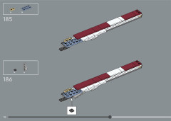 LEGO 75355 instructions page 112 – build guide