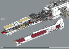 LEGO 75355 instructions page 122 – build guide