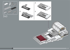 LEGO 75355 instructions page 187 – build guide