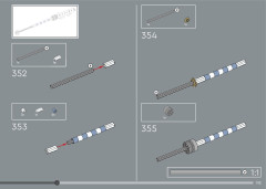 LEGO 75355 instructions page 193 – build guide