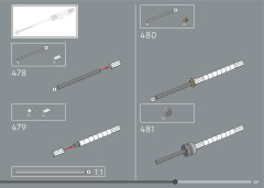 LEGO 75355 instructions page 267 – build guide