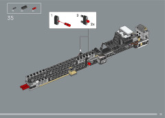 LEGO 75355 instructions page 35 – build guide