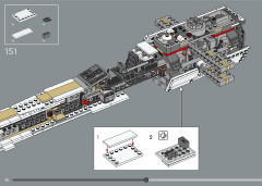 LEGO 75355 instructions page 98 – build guide
