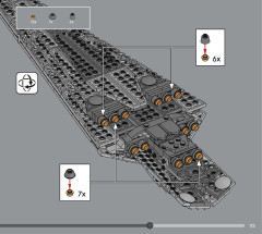 LEGO 75356 instructions page 115 – build guide