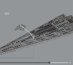 LEGO 75356 instructions page 123 – build guide