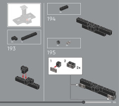 LEGO 75356 instructions page 125 – build guide