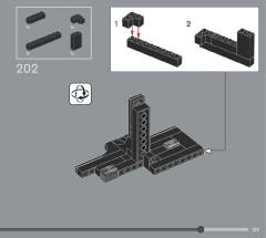 LEGO 75356 instructions page 129 – build guide