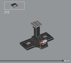 LEGO 75356 instructions page 139 – build guide