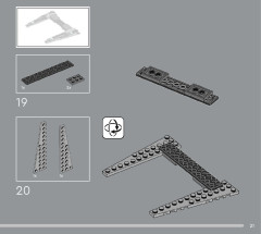 LEGO 75356 instructions page 21 – build guide