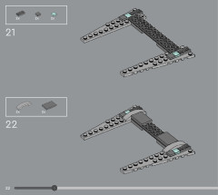 LEGO 75356 instructions page 22 – build guide
