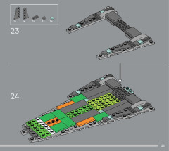 LEGO 75356 instructions page 23 – build guide