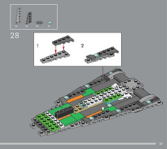 LEGO 75356 instructions page 27 – build guide