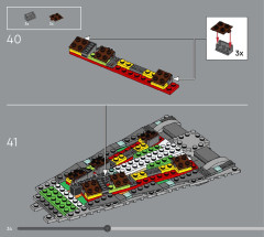 LEGO 75356 instructions page 34 – build guide