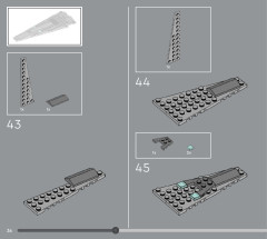 LEGO 75356 instructions page 36 – build guide