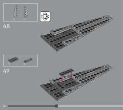 LEGO 75356 instructions page 38 – build guide
