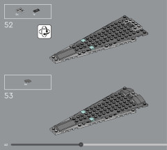 LEGO 75356 instructions page 40 – build guide