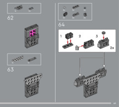 LEGO 75356 instructions page 45 – build guide