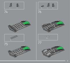 LEGO 75356 instructions page 49 – build guide