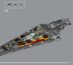 LEGO 75356 instructions page 69 – build guide