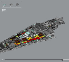 LEGO 75356 instructions page 72 – build guide