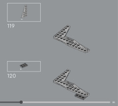 LEGO 75356 instructions page 85 – build guide