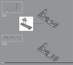 LEGO 75356 instructions page 86 – build guide