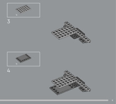 LEGO 75356 instructions page 9 – build guide