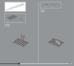 LEGO 75356 instructions page 91 – build guide