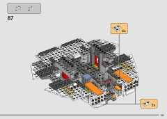 LEGO 75357 instructions page 105 – build guide