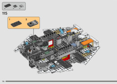 LEGO 75357 instructions page 134 – build guide