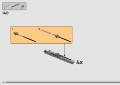 LEGO 75357 instructions page 160 – build guide