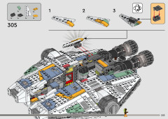 LEGO 75357 instructions page 223 – build guide