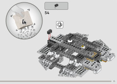 LEGO 75357 instructions page 71 – build guide