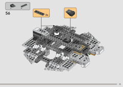 LEGO 75357 instructions page 73 – build guide