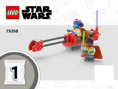 LEGO 75358 instructions page 1 – build guide