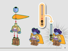 LEGO 75358 instructions page 9 – build guide