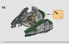 LEGO 75360 instructions page 70 – build guide